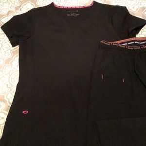 HeartSoul scrub set! Brand new size small